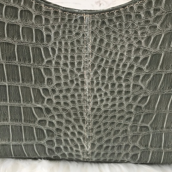 Liz Claiborne Faux Gator Purse - Picture 2 of 3